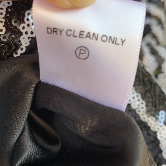 NEW Revolve LPA Pinched Wrap Dress Zebra Sequin Size XS - Picture 11 of 12